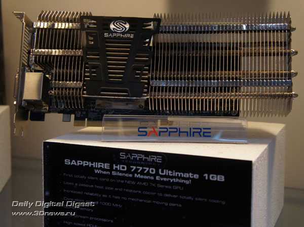 Тестируем видеокарту на основе массового энергоэффективного графического процессора AMD Radeon HD 7750, ориентированную на любителей максимально тихих ПК: изучаем особенности конструкции, оцениваем эффективность полностью пассивной системы охлаждения.