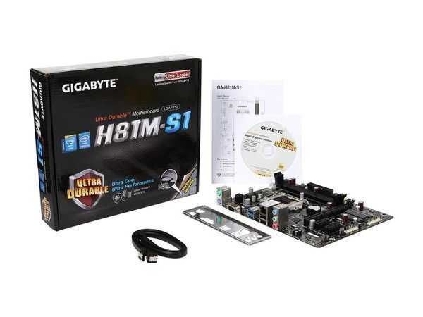 Gigabyte ga h81m s1 поддерживаемые процессоры