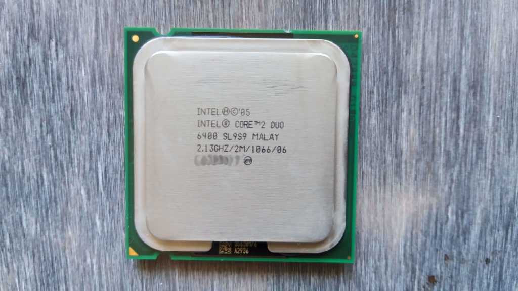 Процессор интел коре 2 дуо